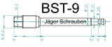 Titan (Ti6Al4V) - brake pad pin specialcolors